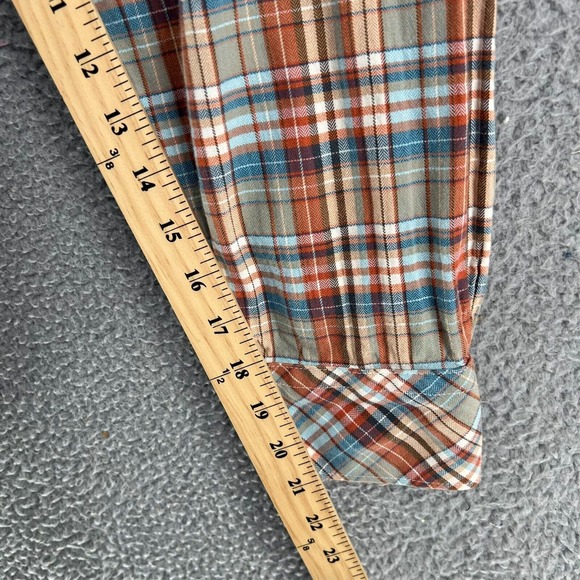 ROCAWEAR Oxford‎ Button Up Shirt Men's XL Long Sleeve Western Cowboy READ - Picture 12 of 16